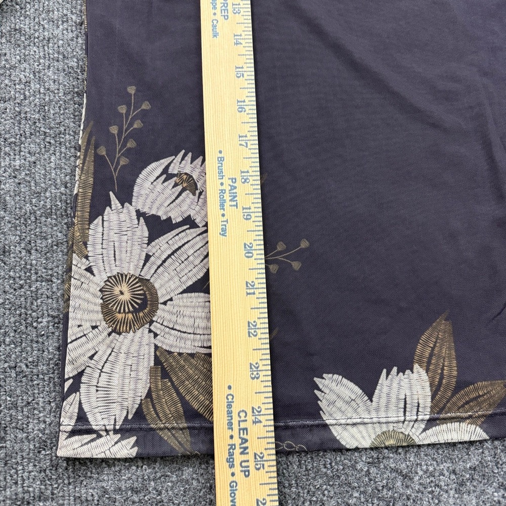 Johnny Was Mesh Floral Top Sm Corinthe Boho Ethereal Artsy Romantic Whimsigoth - Picture 11 of 13